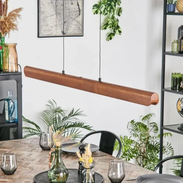 hofstein Fugelsta Suspension, Suspension LED Noir, 1 lumière* Lampes Modernes