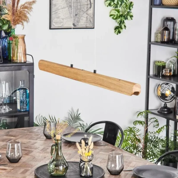 hofstein Fugelsta Suspension, Suspension LED Noir, 1 lumière* Lampes Modernes