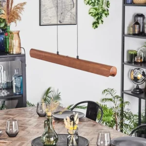 hofstein Fugelsta Suspension, Suspension LED Noir, 1 lumière* Lampes Modernes