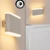 hofstein Gamas Lampe murale d´extérieur, Applique murale Blanc, 1 lumière* Lampes Modernes