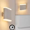 hofstein Gamas Lampe murale d´extérieur, Luminaire Up & Down, Applique murale LED Blanc, 1 lumière* Lampes Modernes
