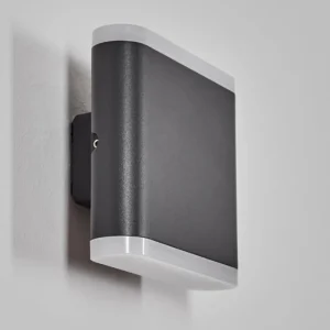 hofstein Gamas Lampe murale d´extérieur, Luminaire Up & Down, Applique murale LED Anthracite, 1 lumière* Lampes Modernes