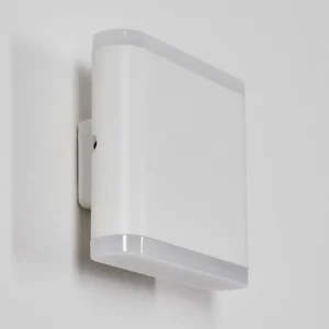 hofstein Gamas Lampe murale d´extérieur, Luminaire Up & Down, Applique murale LED Blanc, 1 lumière* Lampes Modernes
