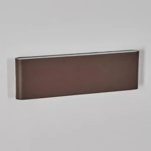 hofstein Gamas Lampe murale d´extérieur, Luminaire de salle de bain, Applique murale, Spot mural Rouille, 1 lumière* Lampes Modernes