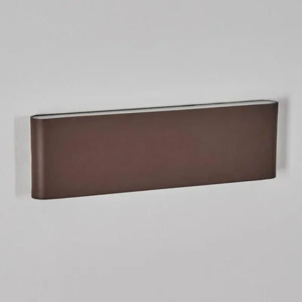 hofstein Gamas Lampe murale d´extérieur, Luminaire de salle de bain, Applique murale, Spot mural Rouille, 1 lumière* Lampes Modernes
