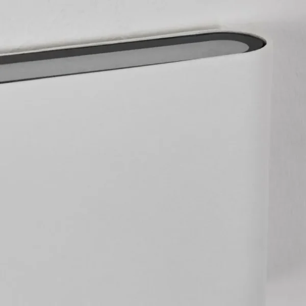 hofstein Gamas Lampe murale d´extérieur, Luminaire de salle de bain, Applique murale, Spot mural Blanc, 1 lumière* Lampes Modernes