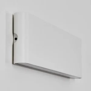 hofstein Gamas Lampe murale d´extérieur, Luminaire de salle de bain, Applique murale, Spot mural Blanc, 1 lumière* Lampes Modernes