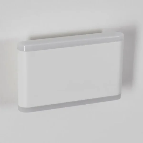 hofstein Gamas Lampe murale d´extérieur, Applique murale Blanc, 1 lumière* Lampes Modernes