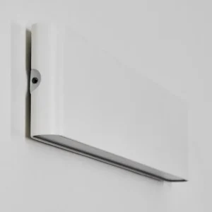 hofstein Gamas Lampe murale d´extérieur, Luminaire de salle de bain, Applique murale, Spot mural Blanc, 1 lumière* Lampes Modernes
