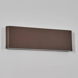 hofstein Gamas Lampe murale d´extérieur, Luminaire de salle de bain, Applique murale, Spot mural Rouille, 1 lumière* Lampes Modernes
