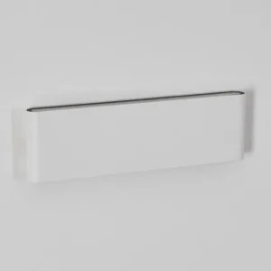 hofstein Gamas Lampe murale d´extérieur, Luminaire de salle de bain, Applique murale, Spot mural Blanc, 1 lumière* Lampes Modernes