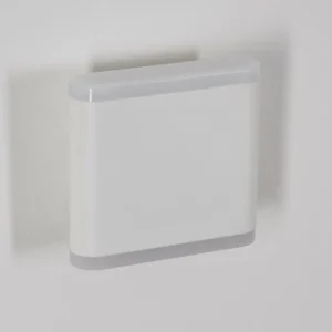 hofstein Gamas Lampe murale d´extérieur, Luminaire Up & Down, Applique murale LED Blanc, 1 lumière* Lampes Modernes