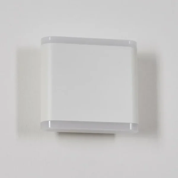 hofstein Gamas Lampe murale d´extérieur, Luminaire Up & Down, Applique murale LED Blanc, 1 lumière* Lampes Modernes