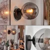 hofstein Gastor Boule lumineuse, Applique murale, Spot mural Fumé, 1 lumière* Lampes Modernes