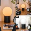 hofstein Gastor Boule lumineuse, Lampe de bureau, Lampe à poser 15 cm Blanc, 1 lumière* Lampes En Verre