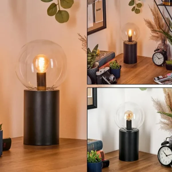 hofstein Gastor Boule lumineuse, Lampe de bureau, Lampe à poser Clair, 1 lumière* Lampes En Verre