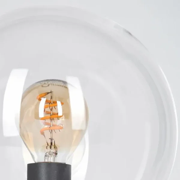 hofstein Gastor Boule lumineuse, Lampe de bureau, Lampe à poser Clair, 1 lumière* Lampes En Verre