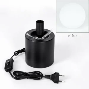 hofstein Gastor Boule lumineuse, Lampe de bureau, Lampe à poser 15 cm Blanc, 1 lumière* Lampes En Verre