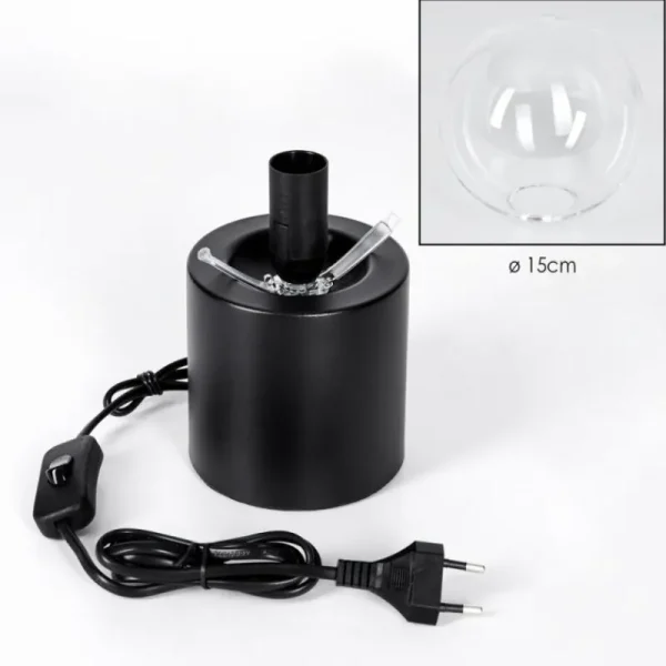 hofstein Gastor Boule lumineuse, Lampe de bureau, Lampe à poser Clair, 1 lumière* Lampes En Verre