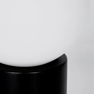 hofstein Gastor Boule lumineuse, Lampe de bureau, Lampe à poser 15 cm Blanc, 1 lumière* Lampes En Verre