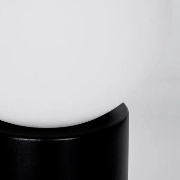 hofstein Gastor Boule lumineuse, Lampe de bureau, Lampe à poser 15 cm Blanc, 1 lumière* Lampes En Verre
