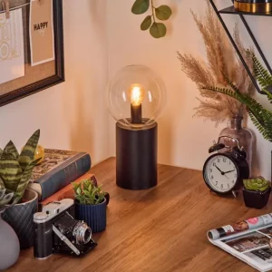 hofstein Gastor Boule lumineuse, Lampe de bureau, Lampe à poser Clair, 1 lumière* Lampes En Verre