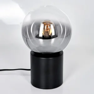 hofstein Gastor Boule lumineuse, Lampe de bureau, Lampe à poser Clair, Fumé, 1 lumière* Lampes Modernes