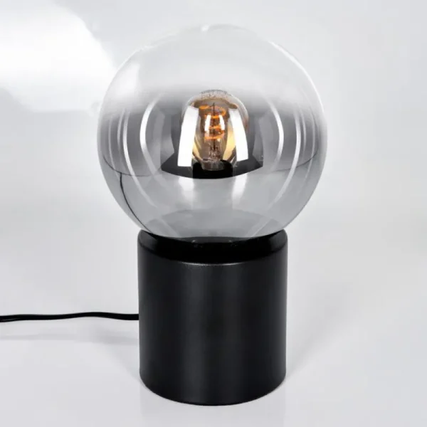 hofstein Gastor Boule lumineuse, Lampe de bureau, Lampe à poser Clair, Fumé, 1 lumière* Lampes Modernes