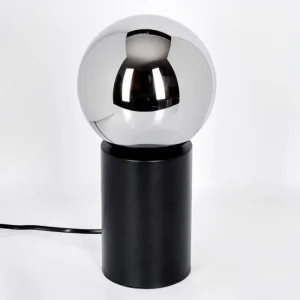hofstein Gastor Boule lumineuse, Lampe de bureau, Lampe à poser Chrome, Fumé, 1 lumière* Lampes Modernes