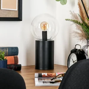 hofstein Gastor Boule lumineuse, Lampe de bureau, Lampe à poser Clair, 1 lumière* Lampes En Verre