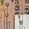 hofstein Gastor Lampadaire 30 cm Ambre, Clair, Fumé, 4 lumières* Lampes Modernes