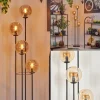 hofstein Gastor Lampadaire 30 cm Ambre, 4 lumières* Lampes En Verre