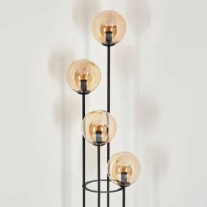 hofstein Gastor Lampadaire 30 cm Ambre, 4 lumières* Lampes En Verre