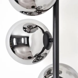 hofstein Gastor Lampadaire 33 cm Chrome, Fumé, 5 lumières* Lampes Modernes
