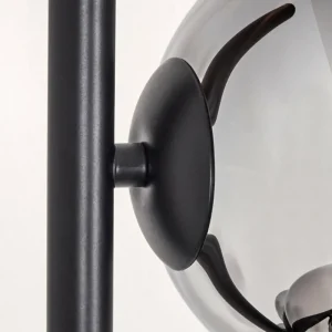 hofstein Gastor Lampadaire 33 cm Chrome, Fumé, 5 lumières* Lampes Modernes