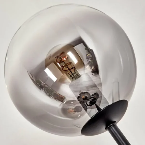hofstein Gastor Lampadaire 30 cm Clair, Fumé, 4 lumières* Lampes Modernes