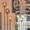 hofstein Gastor Lampadaire 30 cm Noir, 3 lumières* Lampes Modernes