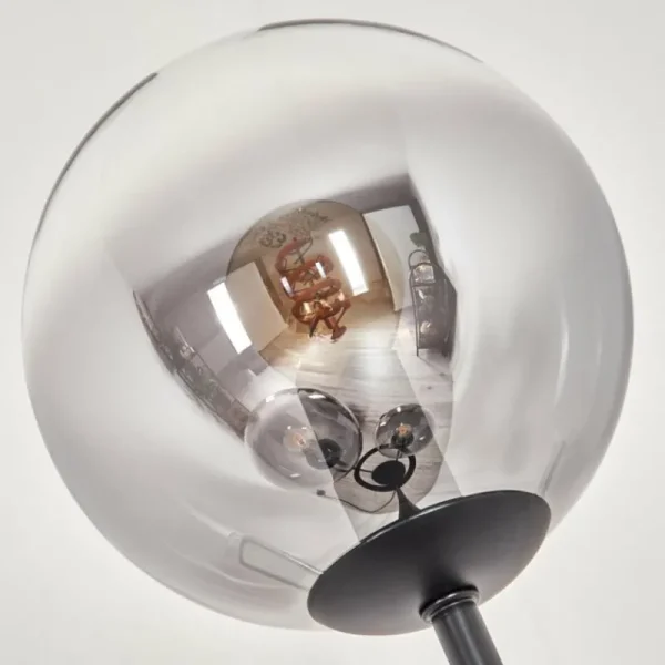 hofstein Gastor Lampadaire 30 cm Noir, 3 lumières* Lampes Modernes