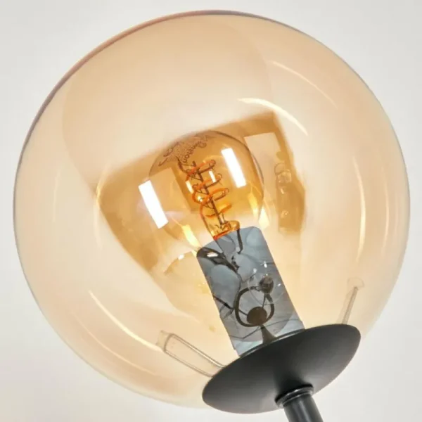 hofstein Gastor Lampadaire 30 cm Noir, 3 lumières* Lampes Modernes