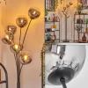 hofstein Gastor Lampadaire Chrome, Clair, Fumé, 6 lumières* Lampes Modernes