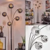 hofstein Gastor Lampadaire Chrome, 5 lumières* Lampes En Verre