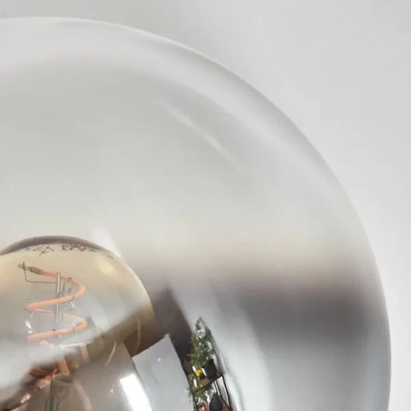 hofstein Gastor Lampadaire Chrome, Clair, Fumé, 6 lumières* Lampes Modernes