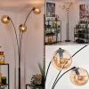 hofstein Gastor Lampadaire Noir, 3 lumières* Lampes En Verre