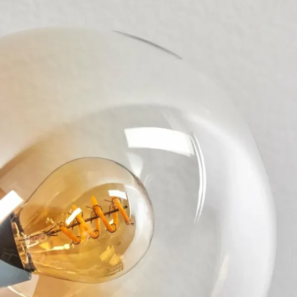 hofstein Gastor Plafonnier 83 cm Ambre, Clair, Fumé, 10 lumières* Lampes Modernes