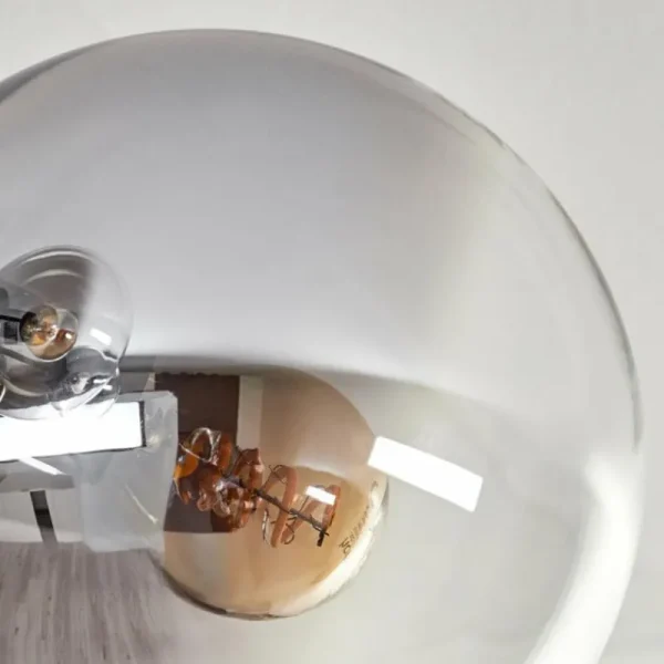 hofstein Gastor Plafonnier 87 cm Clair, Fumé, 8 lumières* Lampes Modernes
