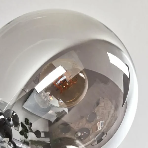 hofstein Gastor Plafonnier 83 cm Fumé, 10 lumières* Lampes Modernes