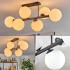 hofstein Gastor Plafonnier, Boule lumineuse Blanc, 6 lumières* Lampes En Verre