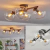 hofstein Gastor Plafonnier, Boule lumineuse Clair, 4 lumières* Lampes En Verre