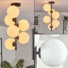 hofstein Gastor Plafonnier, Boule lumineuse Transparent, 6 lumières* Lampes En Verre