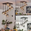 hofstein Gastor Plafonnier, Boule lumineuse Clair, Fumé, 9 lumières* Lampes Modernes